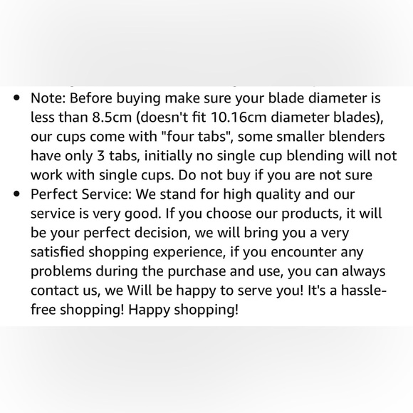 Universal 16 OZ Blender Flip Top to-go Seal Cup Lid Replacement Cups - Picture 11 of 11